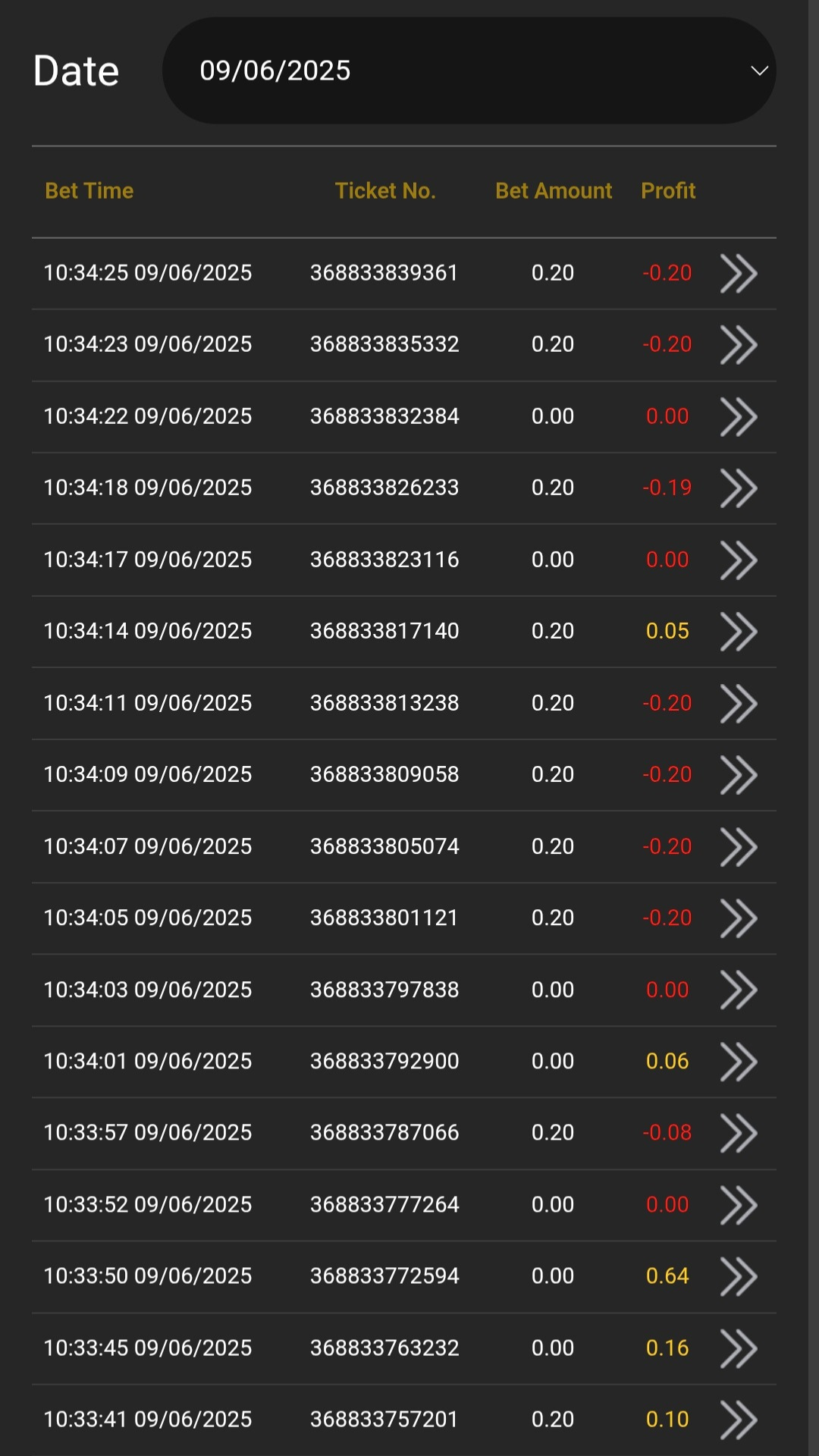 Game loss 090625